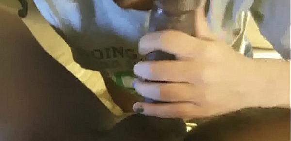 trendsFinger Licking Cum Swallowing Wife Empties My Bbc